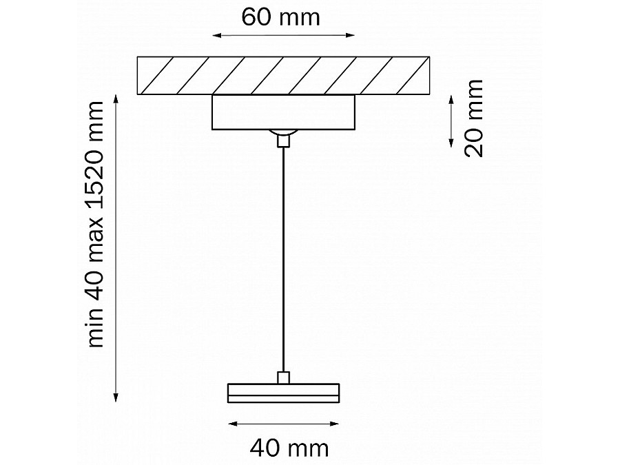 Подвес для трека Lightstar Teta 505176