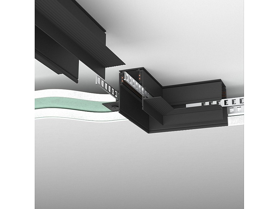 Соединитель угловой L-образный для треков встраиваемых Elektrostandard Slim Magnetic a067500