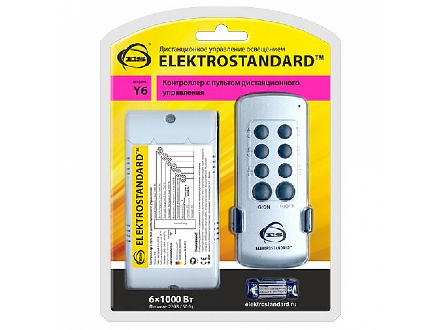 Контроллер с пультом ДУ Elektrostandard Y Y6