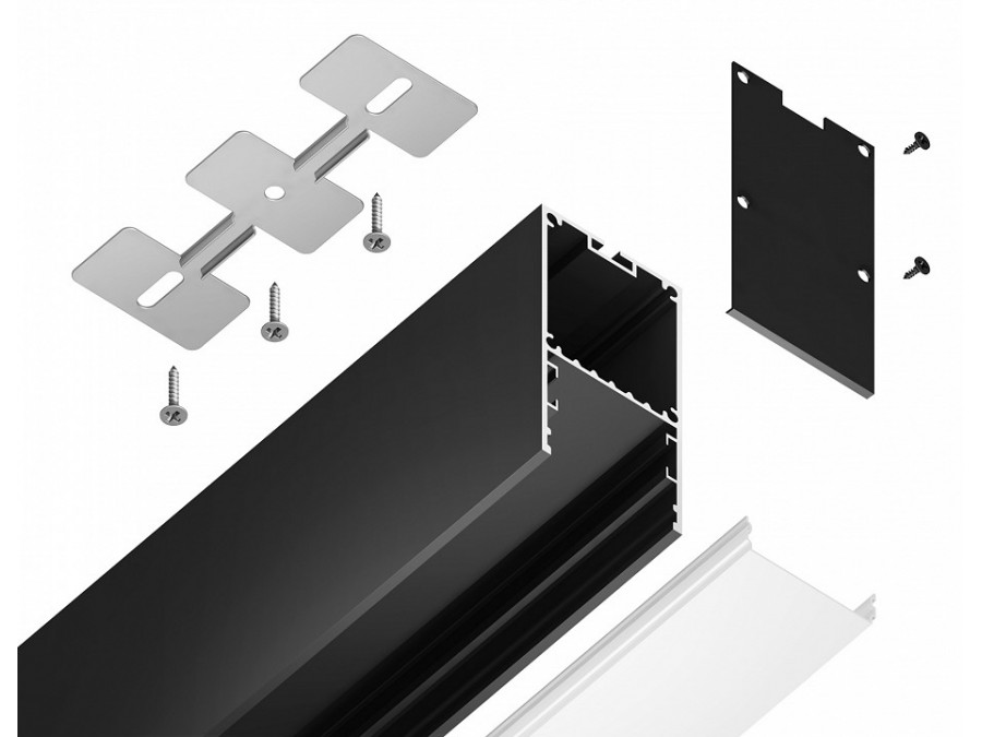 Короб накладной Ambrella Light Profile System GP GP3000BK