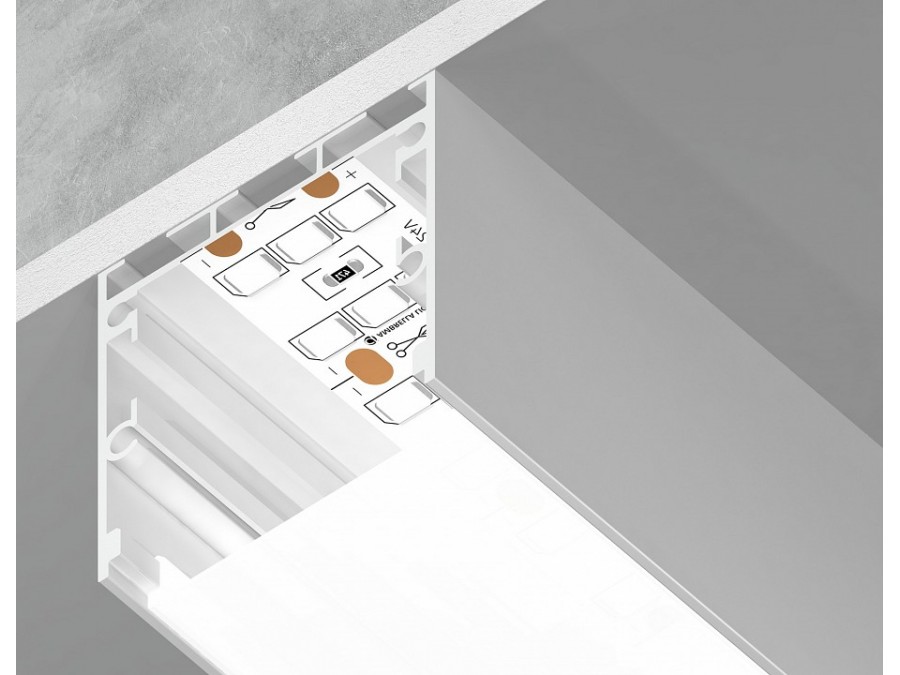 Короб накладной Ambrella Light Profile System GP GP2550WH
