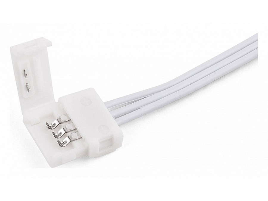 Соединитель лент гибкий Elektrostandard для светодиодных лент 12/24V Коннектор для ленты 5050 24V 60Led 24W IP20 гибкий односторонний (10pkt)