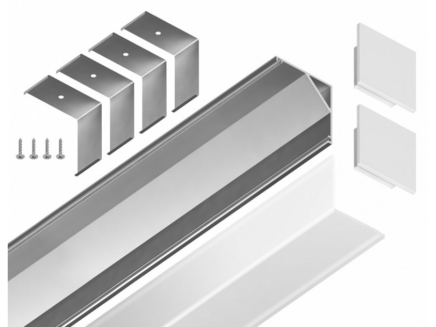 Профиль накладной угловой внутренний Ambrella Light GP GP2150AL