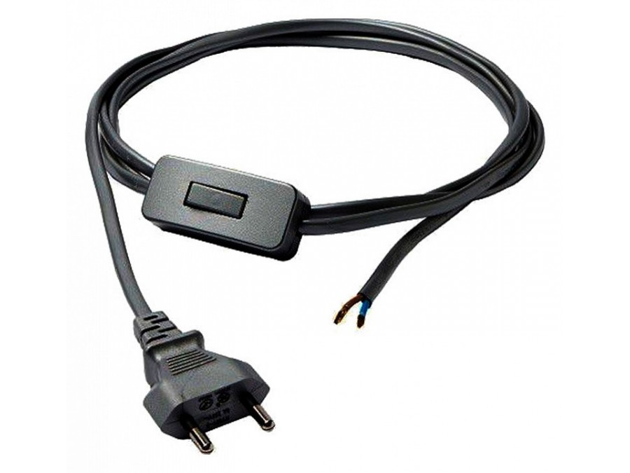 Сетевой провод с выключателем Nowodvorski Cameleon Cable WITH SWITCH BL 8611