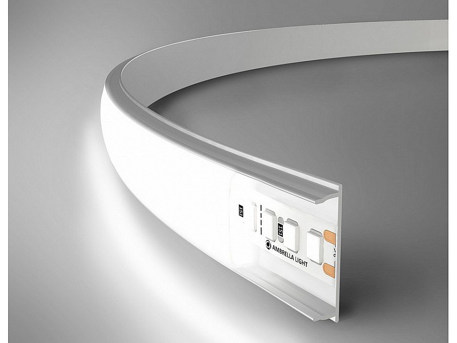 Профиль накладной гибкий Ambrella Light GP GP1600WH