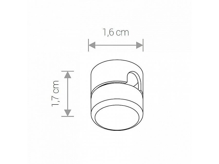 Крепление троса к потолку Nowodvorski Cameleon Mounting C BS 8405
