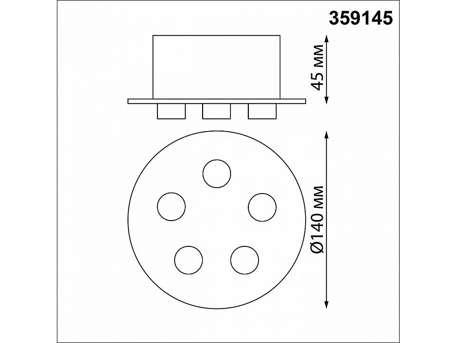 Основание Novotech Ramo 359145
