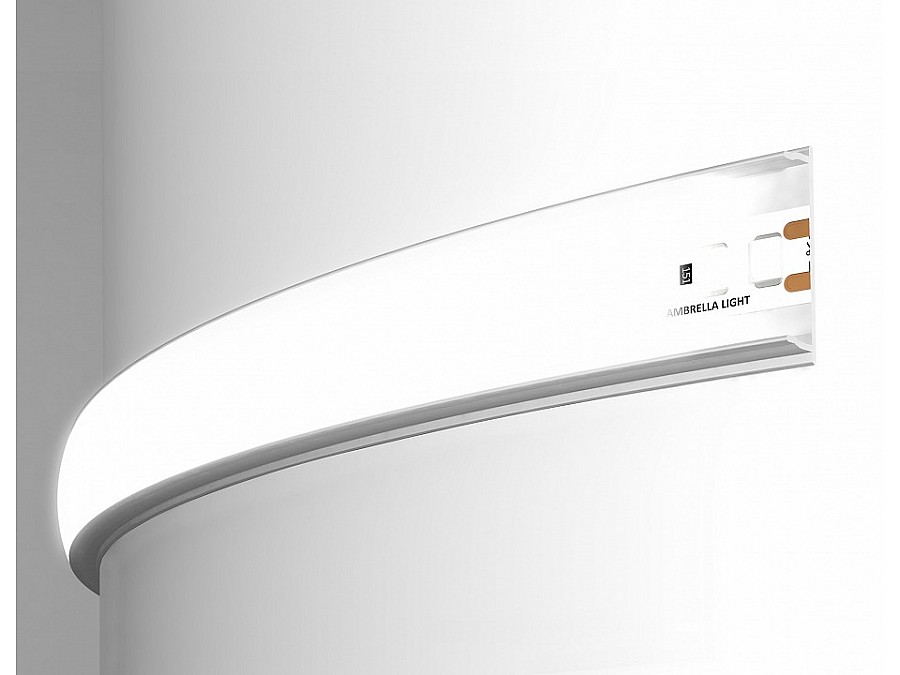 Профиль накладной гибкий Ambrella Light GP GP1600WH