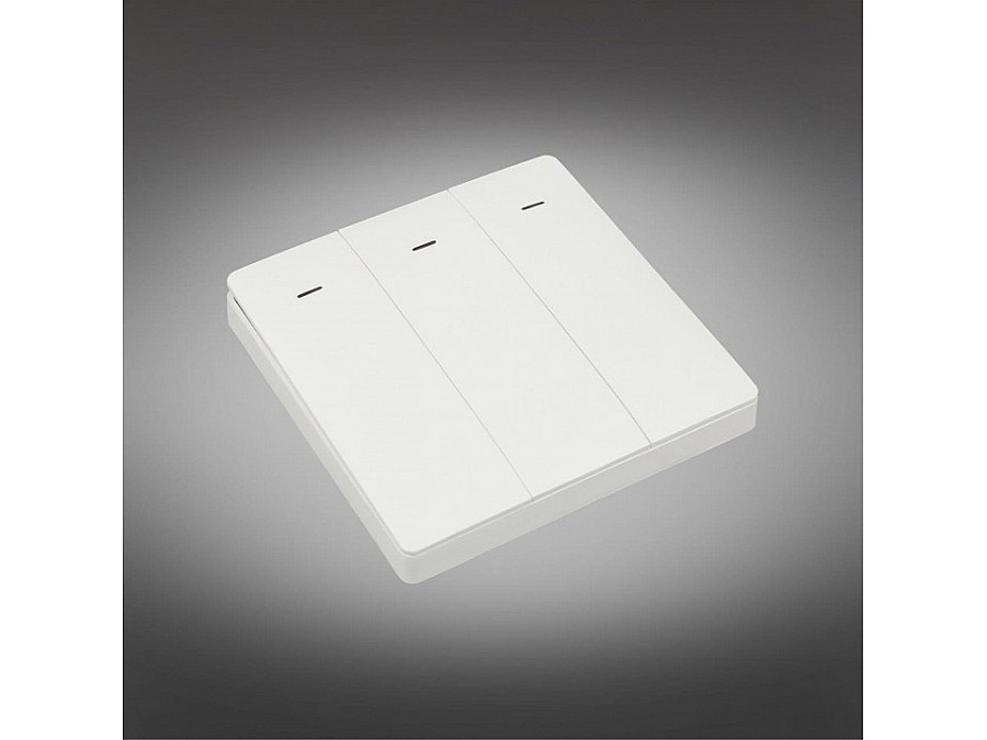 Выключатель беспроводной трехклавишный Aployt Magnetic track 220 APL.0190.00.03