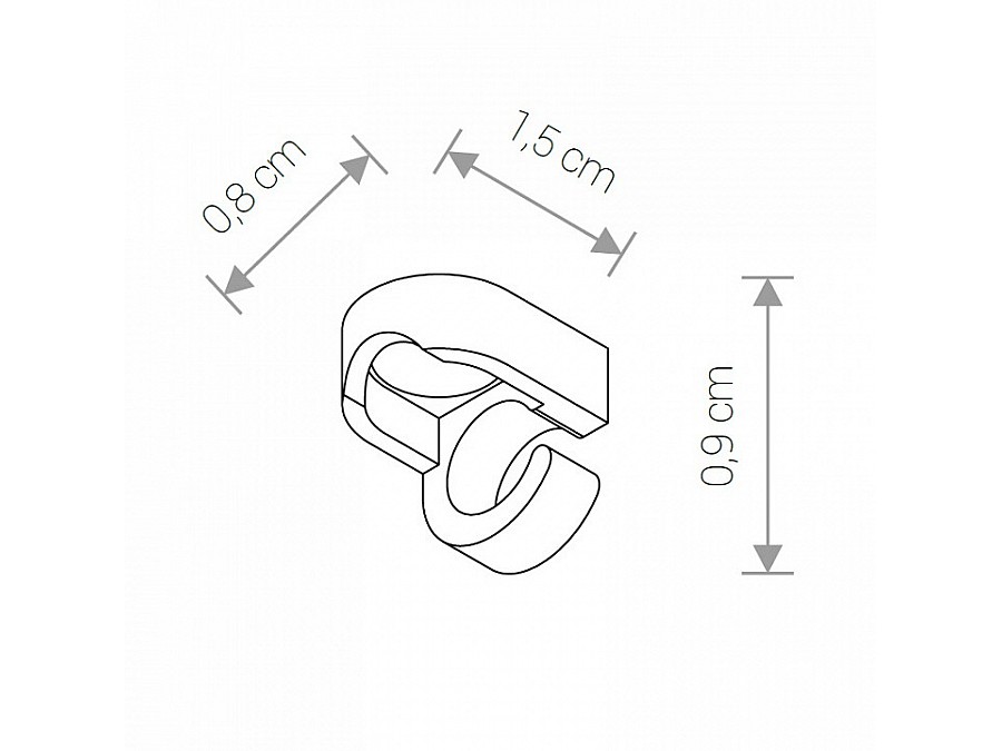 Крепление троса к потолку Nowodvorski Cameleon Mounting B WH 8394
