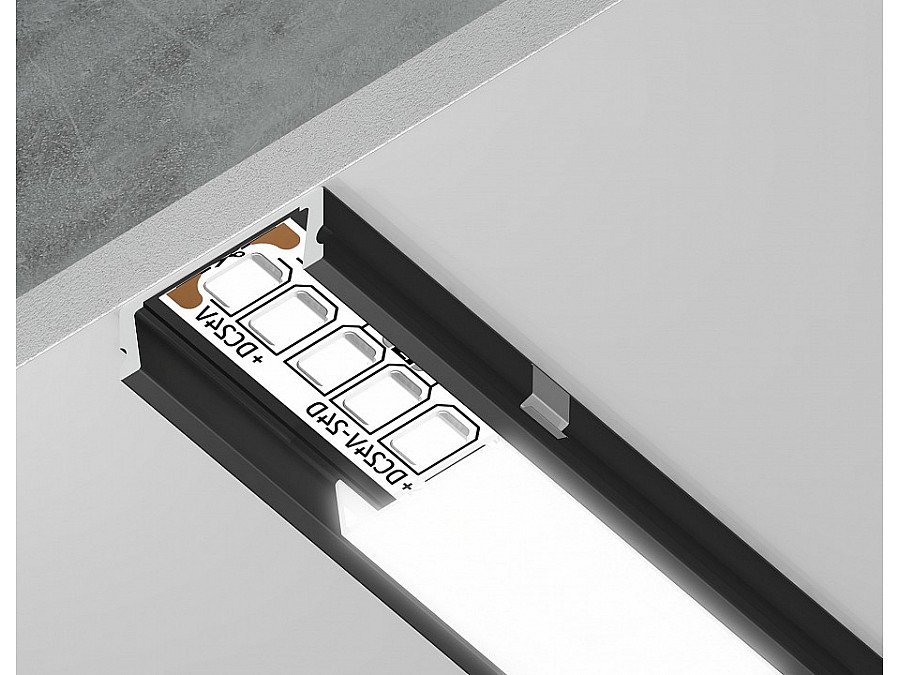 Профиль накладной Ambrella Light GP GP1700BK