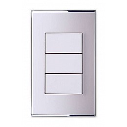 Выключатель двухклавишный Imex Parthenon Silver WRC 2423