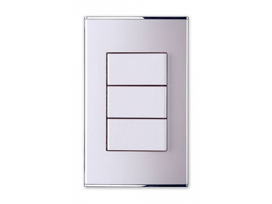 Выключатель двухклавишный Imex Parthenon Silver WRC 2423