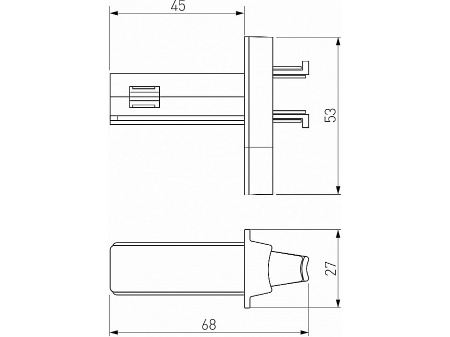 Соединитель гибкий для треков Elektrostandard Slim Magnetic a063967