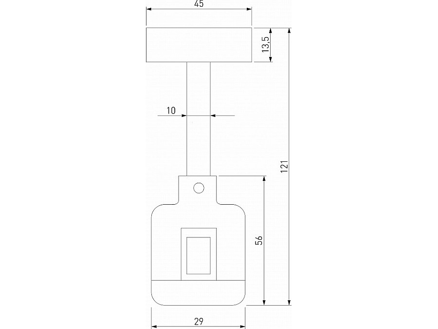 Основание на штанге Elektrostandard Esthetic Magnetic a065437