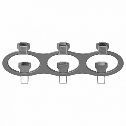 Рамка на 3 светильника Lightstar Intero 16 217639