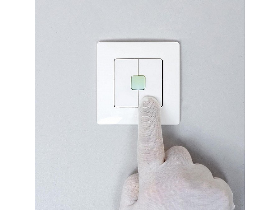 Выключатель беспроводной двухклавишный Citilux Смарт CLR4W