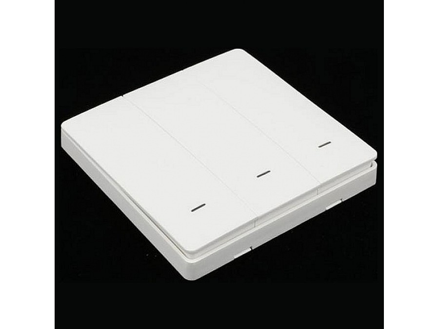 Выключатель беспроводной трехклавишный Aployt Magnetic track 220 APL.0190.00.03