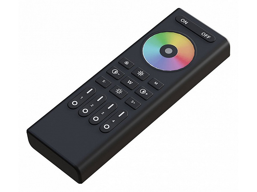 Пульт-регулятор цвета RGB с сенсорным кольцом Arte Lamp SMART A70RC-04CH-BK