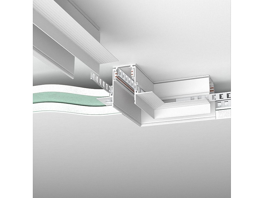 Соединитель угловой L-образный для треков встраиваемых Elektrostandard Slim Magnetic a067501