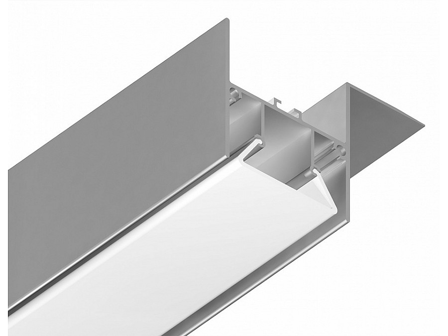 Короб для контурной подсветки натяжного потолка Ambrella Light GP GP4050AL