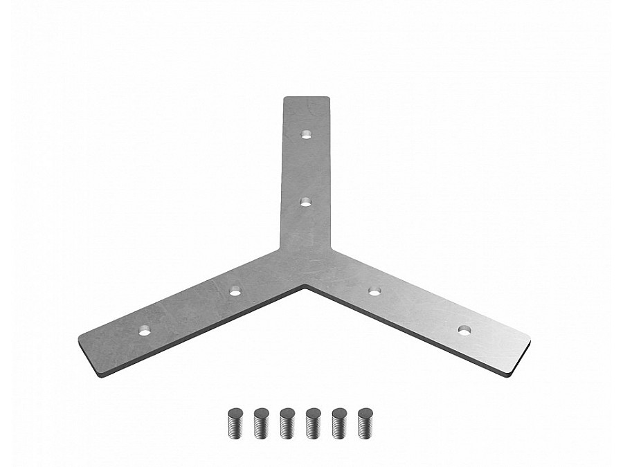 Соединитель угловой Y-образный накладной Ambrella Light Profile System GP GP8056
