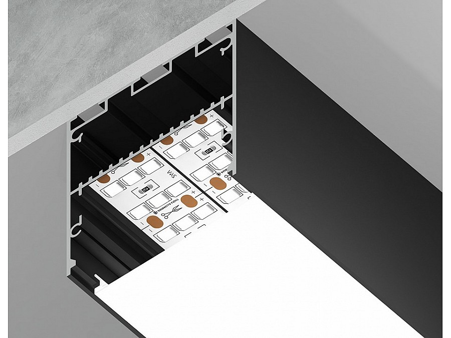 Короб накладной Ambrella Light Profile System GP GP3100BK