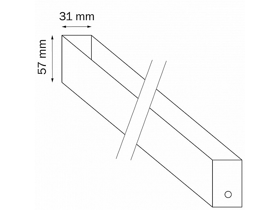 Трек накладной Lightstar Teta 505036