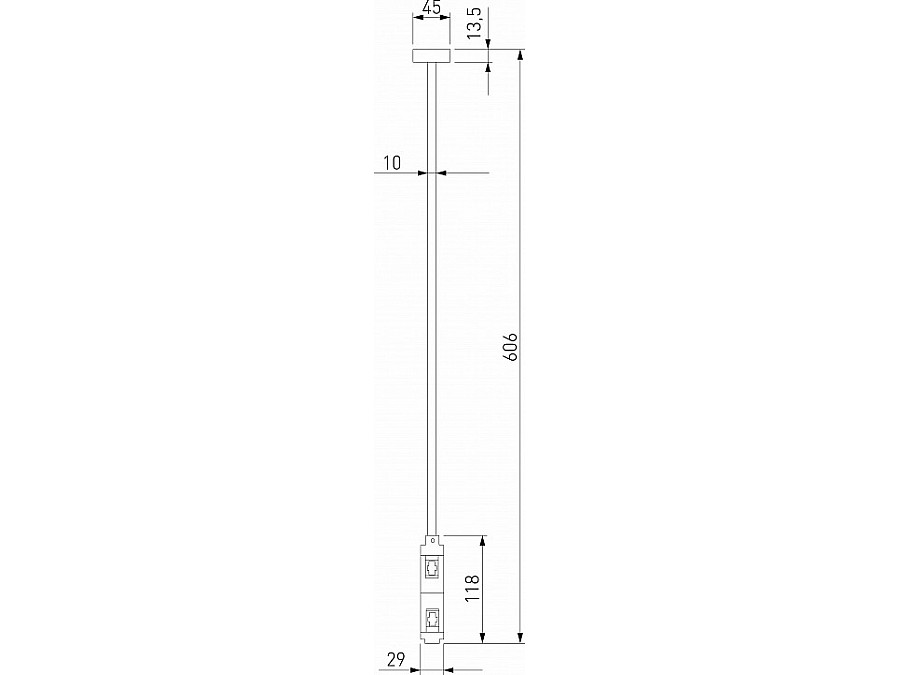Основание на штанге Elektrostandard Esthetic Magnetic a065446