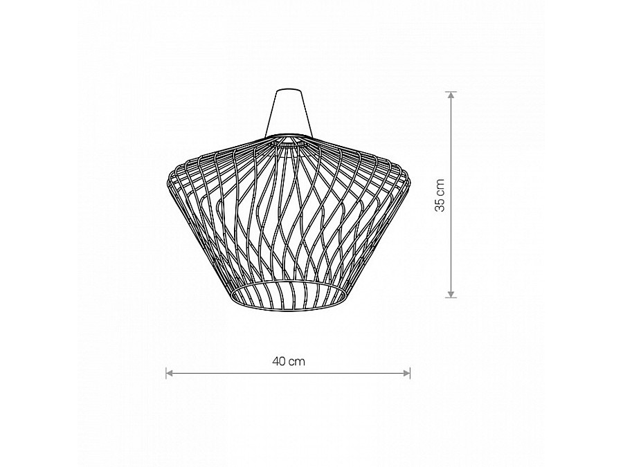 Плафон металлический Nowodvorski Cameleon Wave S BL 8605