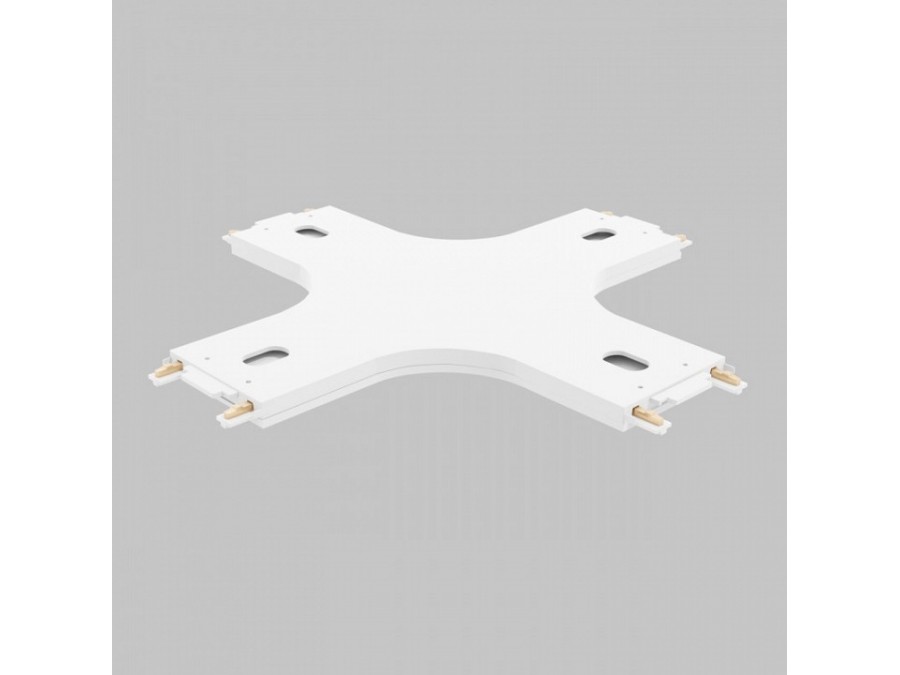 Соединитель X-образный для треков накладных Imex UT25 IL.0007.3004 WH