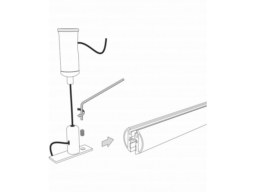 Подвес для трека Elektrostandard Mini Magnetic a067255