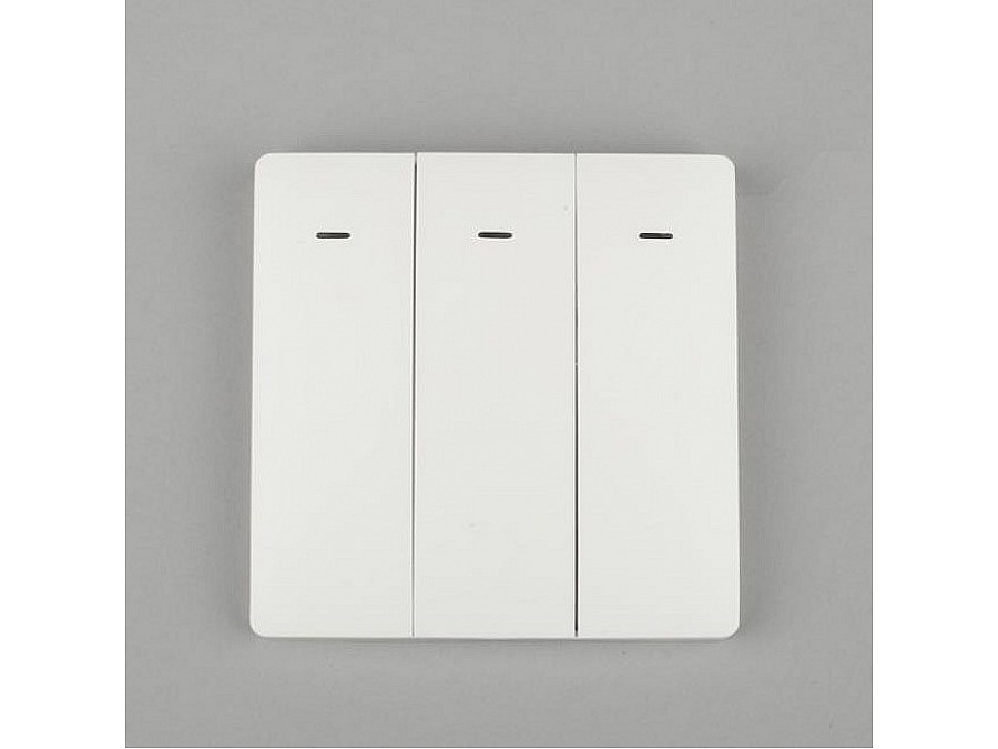 Выключатель беспроводной трехклавишный Aployt Magnetic track 220 APL.0190.00.03