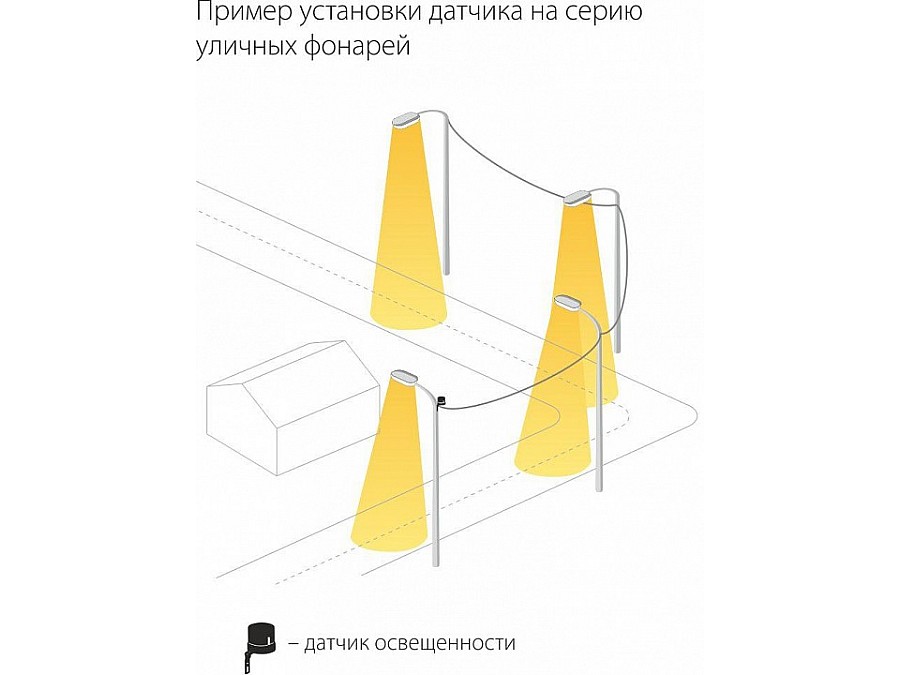 Датчик освещенности Elektrostandard SNS L 07 a030063