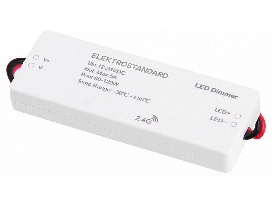 Контроллер-диммер Elektrostandard Аксессуары для светодиодных лент 12/24V 95006/00