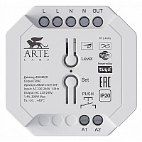 Контроллер-диммер Wi-Fi для смартфонов и планшетов Arte Lamp Triac A80D-01CH-WF
