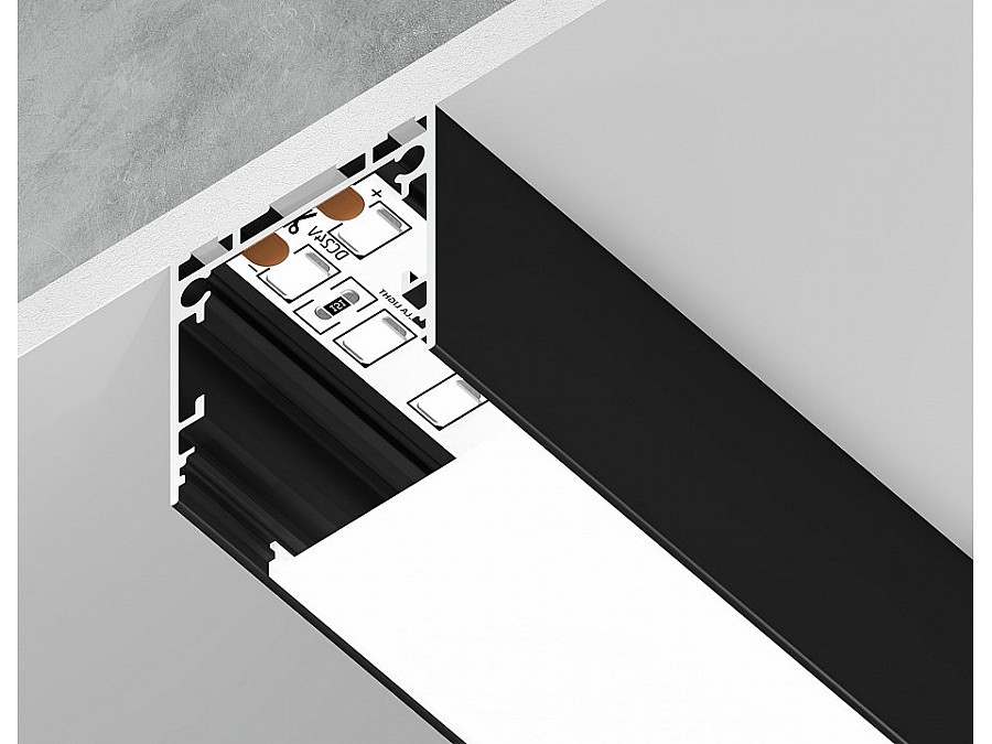 Короб накладной Ambrella Light Profile System GP GP2500BK