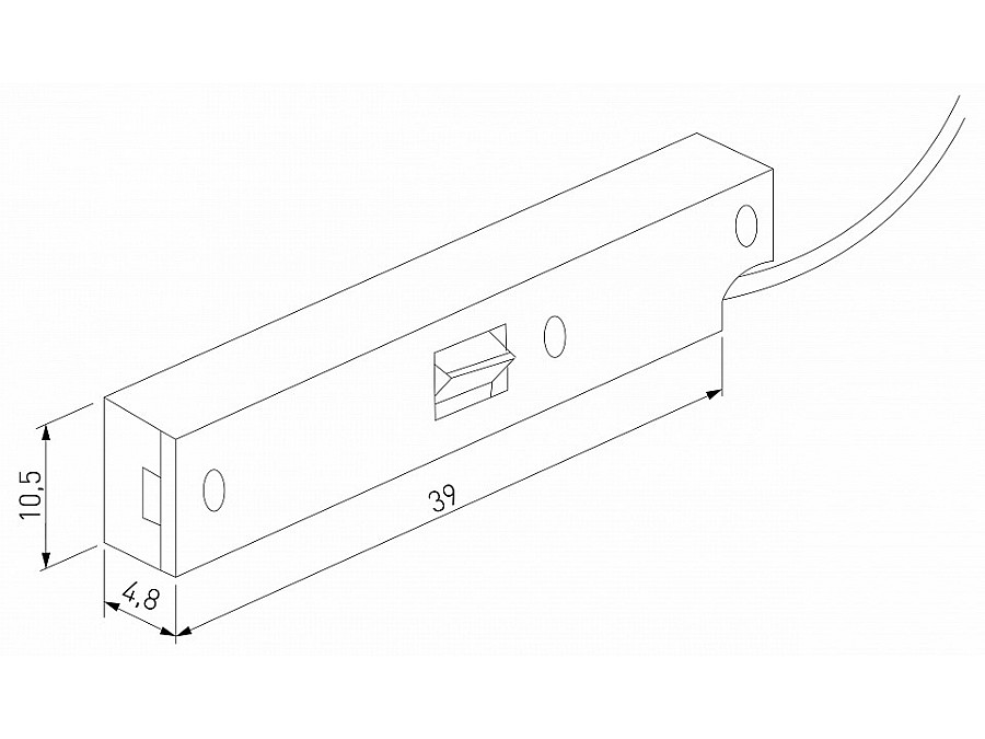 Токопровод концевой Elektrostandard Mini Magnetic a065632