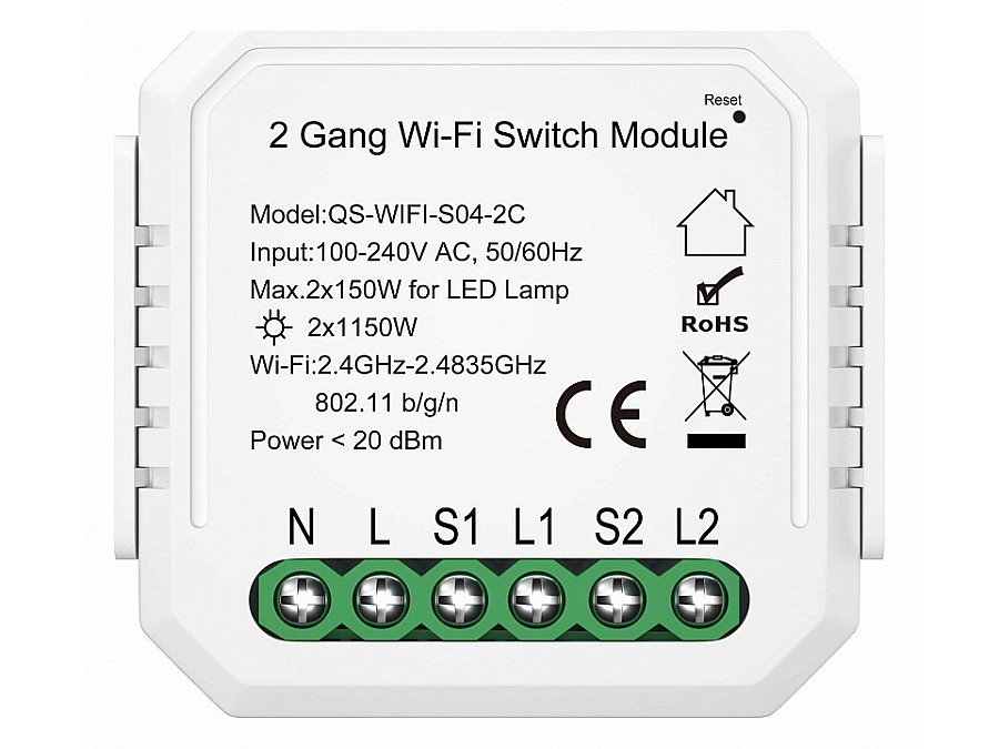 Контроллер-выключатель Wi-Fi для смартфонов и планшетов ST-Luce Around ST9000.500.02C
