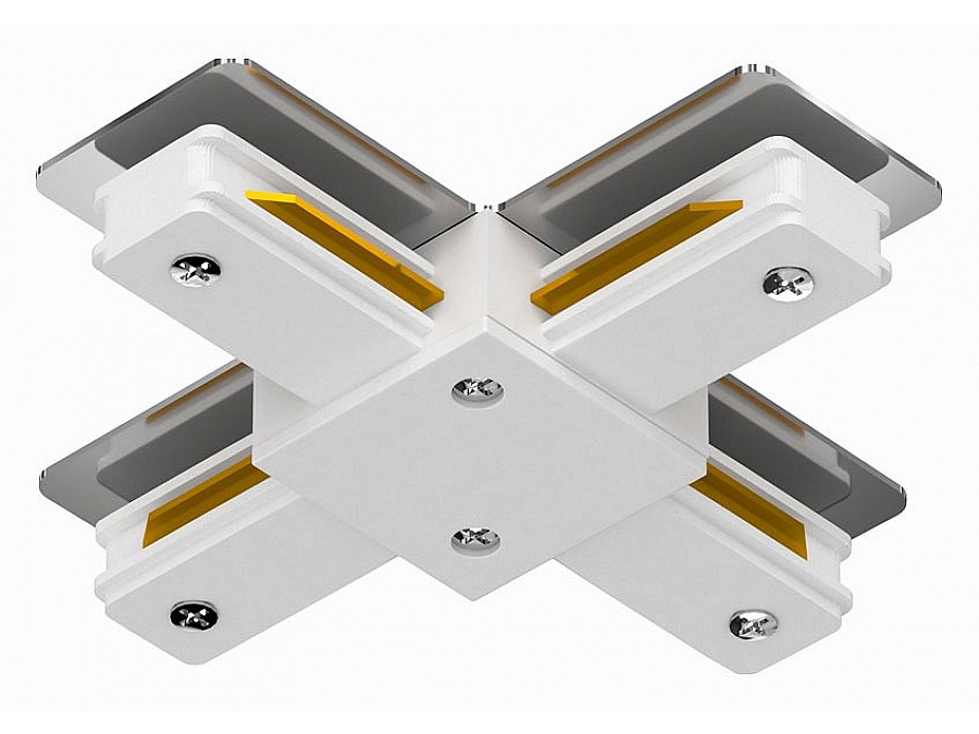 Соединитель с токопроводом X-образный для треков Arte Lamp Track Accessories A110033