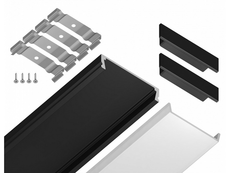 Профиль накладной Ambrella Light GP GP1800BK