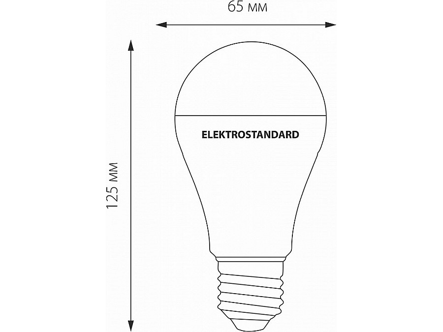 Лампа светодиодная Elektrostandard Classic LED E27 20Вт 6500K BLE2744