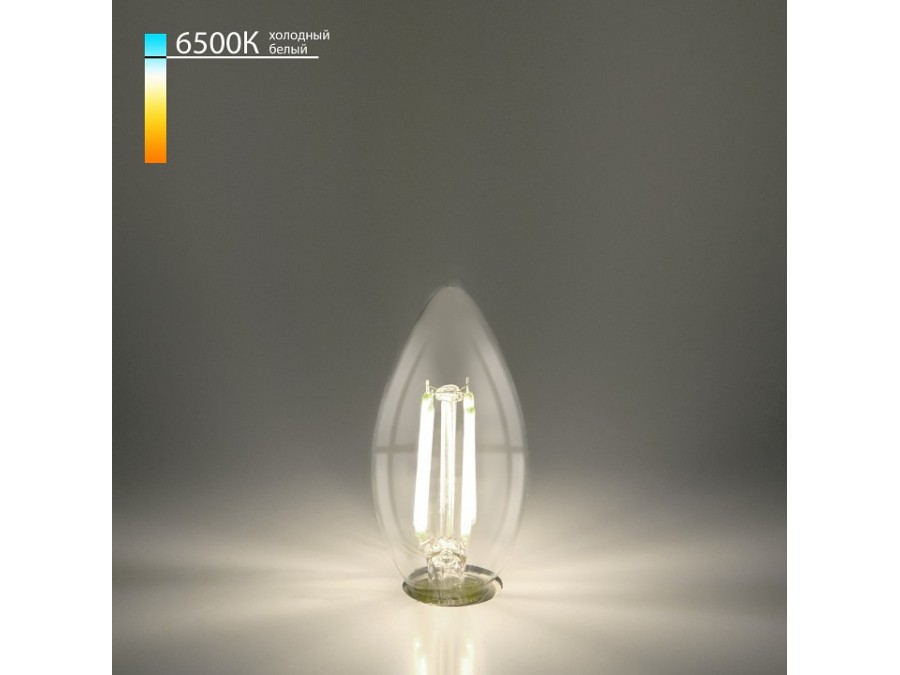 Лампа светодиодная Elektrostandard Свеча F E14 9Вт 6500K BLE1440