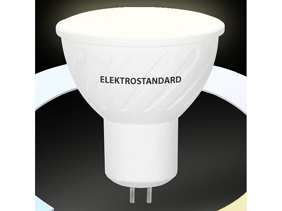 Лампа светодиодная с управлением через Wi-Fi Elektrostandard Умная лампа G5.3 GU5.3 5Вт 3300, 4200, 6500K Умная лампа G5.3 LED 5W 3300К-6500К CCT+DIM (BLG5316)