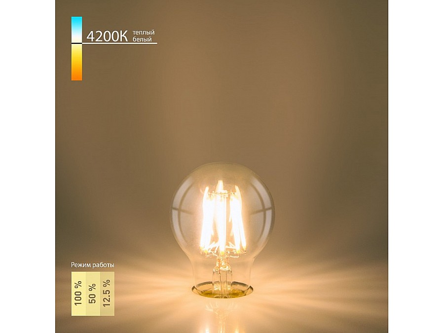 Лампа светодиодная Elektrostandard Dimmable F E27 9Вт 4200K BLE2715