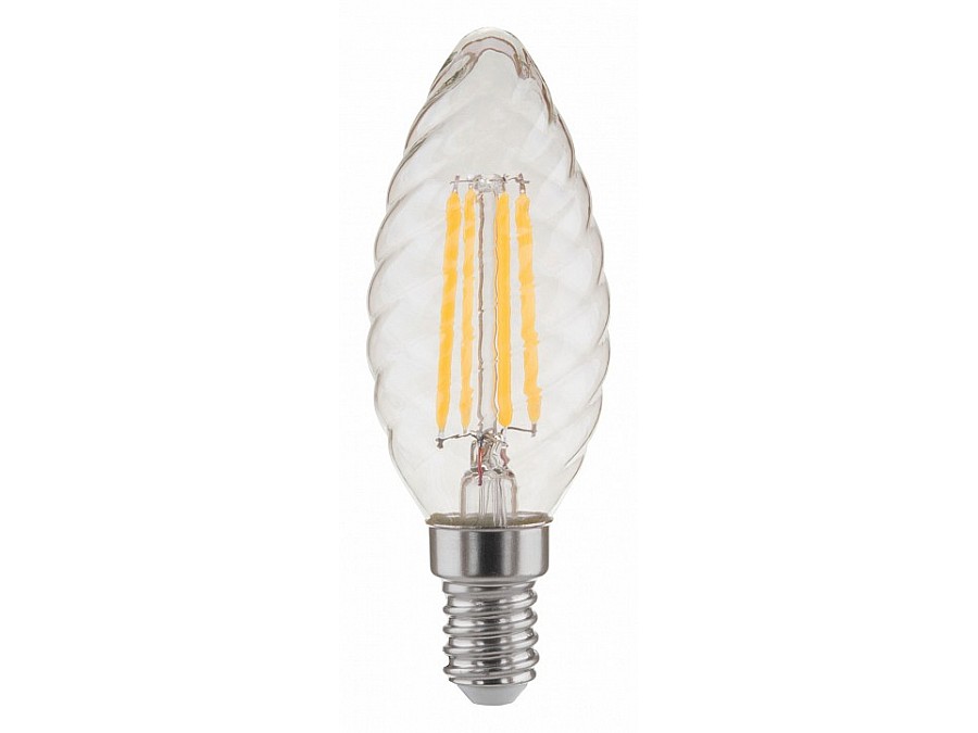 Лампа светодиодная Elektrostandard Свеча витая F E14 7Вт 3300K BLE1413
