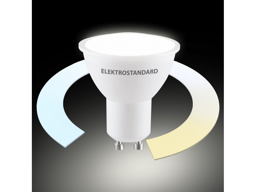Лампа светодиодная с управлением через Wi-Fi Elektrostandard Умная лампа GU10 GU10 7Вт 3300-6500K BLGU1018