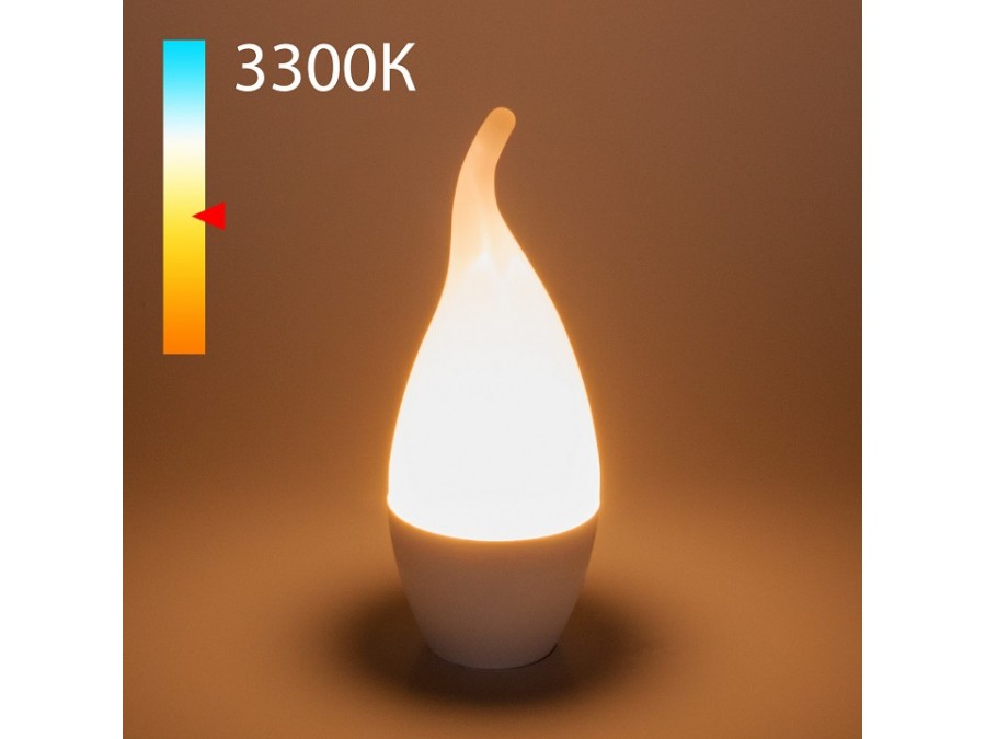 Лампа светодиодная Elektrostandard Свеча на ветру E14 6Вт 3300K BLE1434