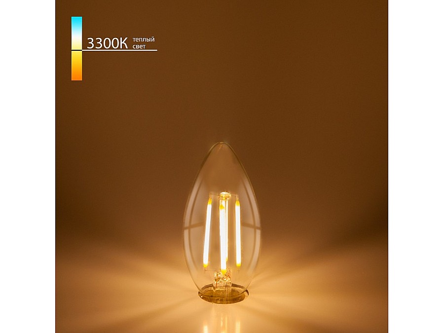 Лампа светодиодная Elektrostandard Свеча F E14 7Вт 3300K BLE1411