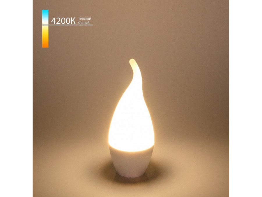 Лампа светодиодная Elektrostandard Свеча на ветру E14 6Вт 4200K BLE1419